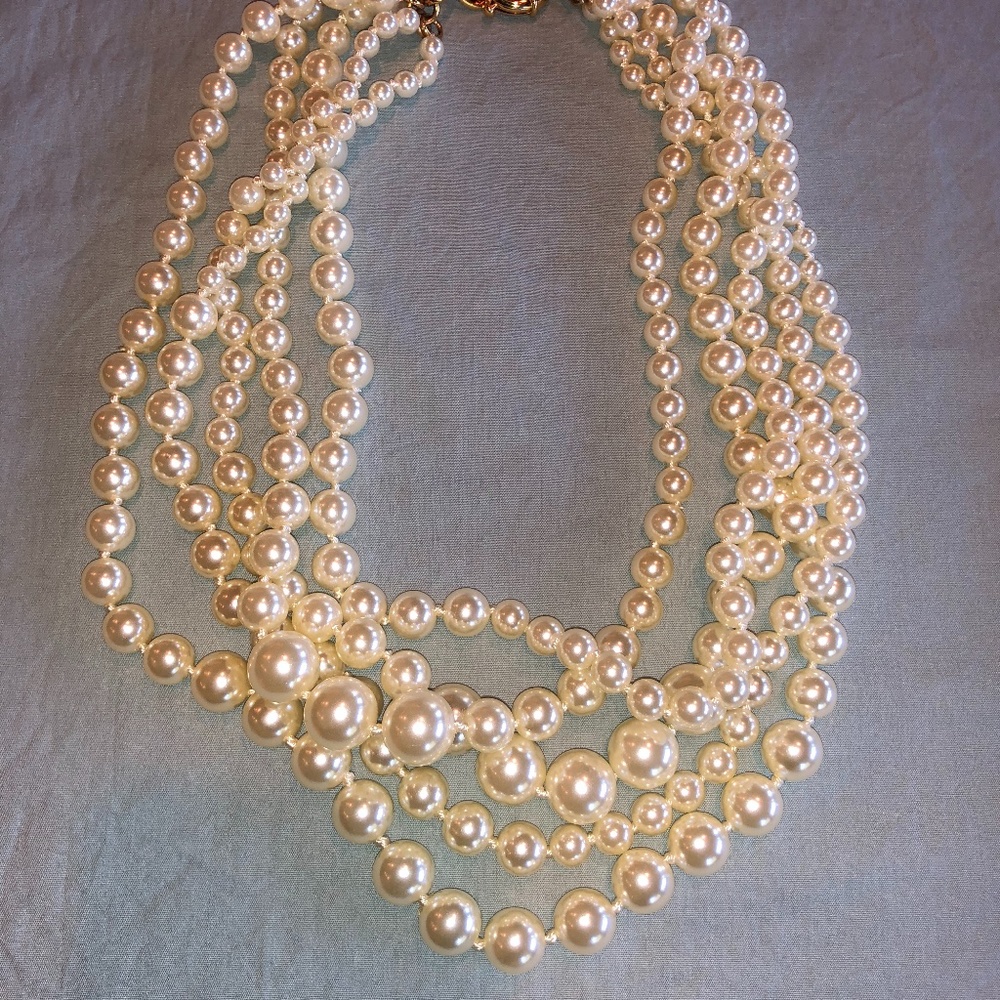 J. Crew | Multistrand Pearl Necklace